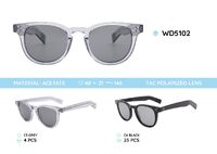 Plastic acetate frames polarized sunglasses WD5102