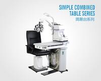 Рабочее место офтальмолога, комбинированный стол + кресло S-500A