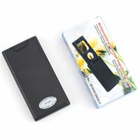 Folding magnifier with universal backlight 9582-XX, dimensions: 30*30 mm, ⌀21 mm. Magnification: 5Х, 45Х