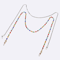 Glasses chain with triangles GM051