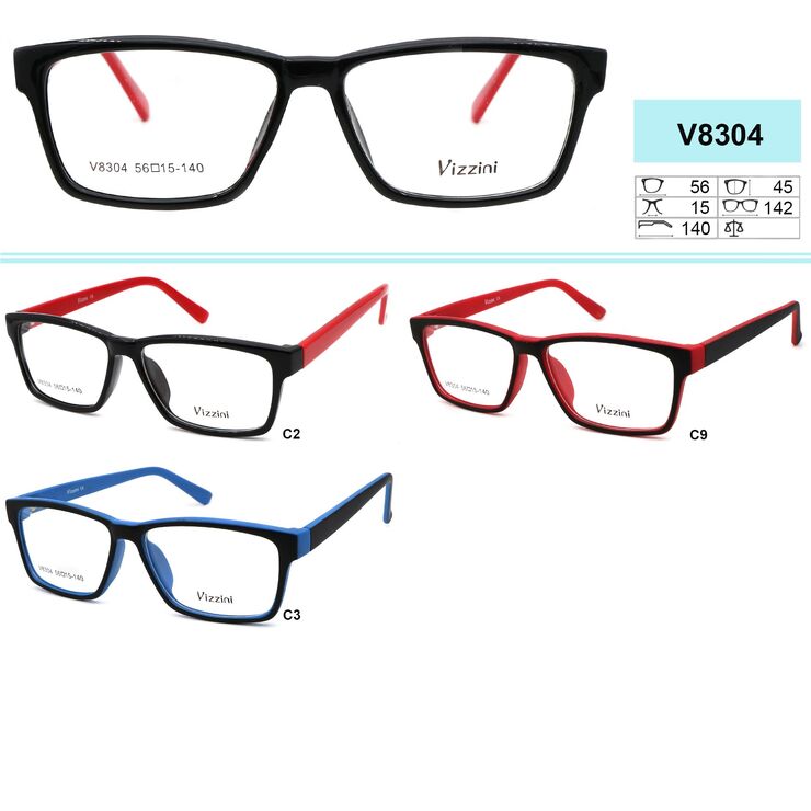 Plastic eyeglass frame VIZZINI V8304
