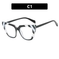 Plastic glasses with blue light protection for women 3009-PN