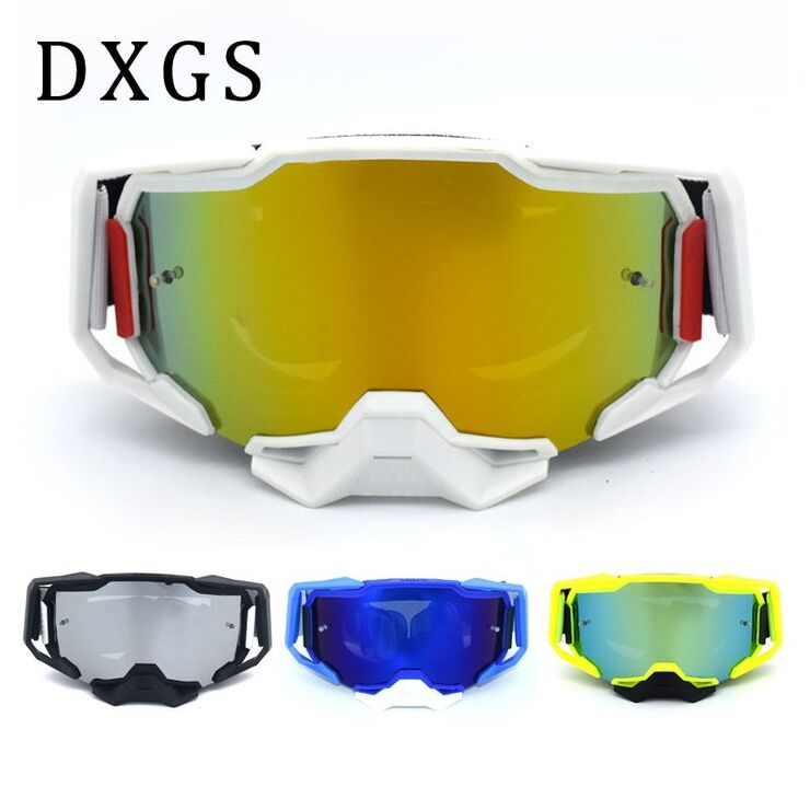 Safety shockproof sports goggles 风镜单支-109%-3带鼻