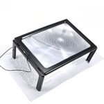 Лупа настольная с подсветкой 2121-USB-XX, увеличение: 2,5X