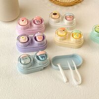 Mini soft contact lens kit retractable W-CT10水果杯