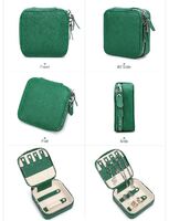 Accessorize genuine leather clutch bag with zipper CFG1009