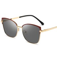 Очки металлические фотохромные с защитой от синего света 9707-GT