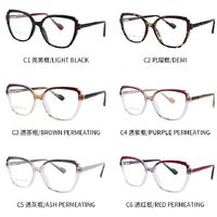 TR90 plastic frame or glasses with blue light protection, with spring hinges FA87191