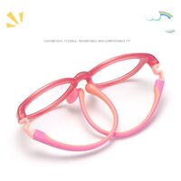 Glasses TR90+silicone computer anti-vandal for kids with blue light protection KY9109