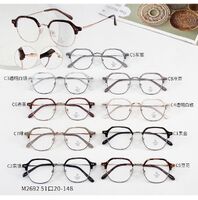 Combined frame (metal + TR90) with Blue Ray Cut protection lenses MAMO M2692