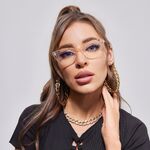 Оправа пластиковая с линзами с защитой от синего света, с флексом Elit 5713-EL