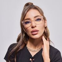 Оправа пластиковая с линзами с защитой от синего света, с флексом Elit 5713-EL