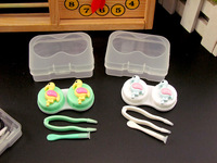 Mini set for a soft contact lens (Kits for contact lenses) XF-8Bird