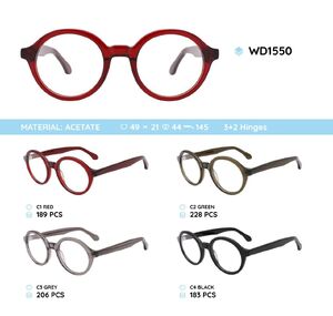 Plastic acetate eyeglasses frame for women WD1550