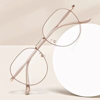 Metal glasses for reading, Blue ray cut protection, diopters from 0.00 to +4.00, KY8036