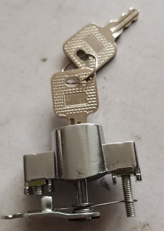 Замок сменный для стоек, штоков и витрин для очков