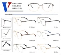 Оправа металлическая полуободковая с флексом D1036-DA