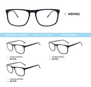 Plastic acetate eyeglasses frame for women WD1402