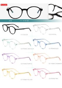 Acetate plastic frames for kids collection Big City 2112