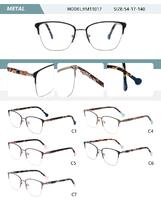 Metal frame for women with spring hinges YM11017-DA