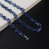Acrylic non-slip chain, with 13 colors, for glasses and masks GB038