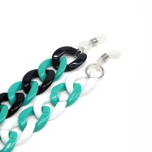 Акриловая нескользящая цепочка, вогнутая форма, для очков и масок GB012-2