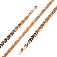 Glasses chain with color crystals GL1192