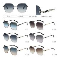 Polarized metal sunglasses Leke S33139