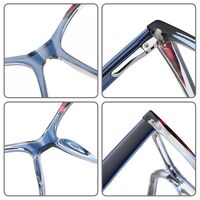 Оправа для очков пластиковая TR90 с защитой от синего света, с флексом FA87233