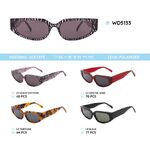 Plastic acetate frame polarized sunglasses WD5133