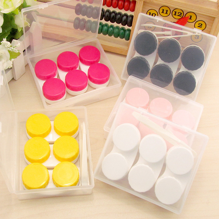 Mini set with contact lens cases ZZ99112, 3pcs