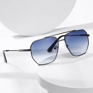 Металлические солнцезащитные очки в ретро стиле Elit ZT23H26-EL