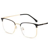 Metal glasses with blue light and UV protection 9668-2-GT