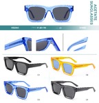 Поляризационные солнцезащитные пластиковые очки из материала ацетат Big City HS2853