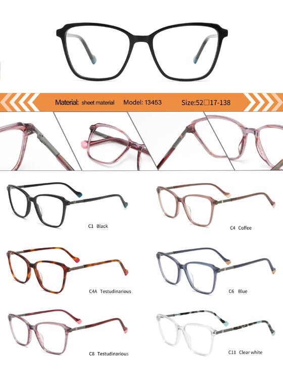 Оправа пластиковая из ацетата женская с флексом 13453-DA