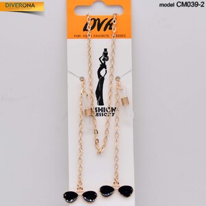 Цепочка для очков металлическая CM039-1 链条