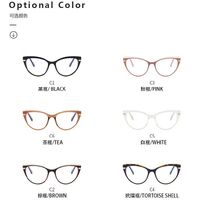 TR90 plastic frame or glasses with blue light protection, with spring hinges FA87025