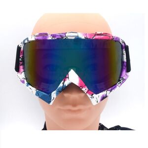 Safety shockproof sports goggles X600-紫粉