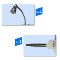 Рабочее место офтальмолога, комбинированный стол + кресло PK-100/PK-100B, столешница 1060*450 мм 