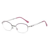 Folding metal glasses for reading, Blue ray cut protection, diopters from +1.00 to +4.00, KY2416