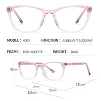 Очки пластиковые TR90 с защитой от синего света 6000-GT