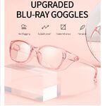 Очки пластиковые противопылевые KY102防花粉 с защитой Blue ray cut