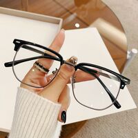 Hibrid, metal + TR90, Blue Block glasses with hinge thread blue light protection FENQI F2224