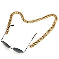 Acrylic non-slip matte chain, concave shape, for glasses and masks GB037