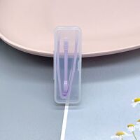 Мини-набор для мягких контактных линз - пинцет + присоска C-007镊子套装