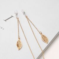 Metal non-slip chain, with sheet, for glasses and masks GA020