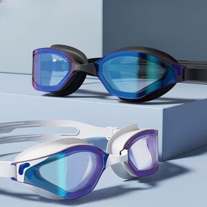 Swimming waterproof anti-fog goggles, with box, YJ011-YU