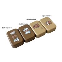 Мини-набор для мягких контактных линз AS118-10棕色熊