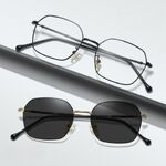 Очки фотохромные металлические с защитой от синего света L9183