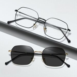 Очки фотохромные металлические с защитой от синего света L9183